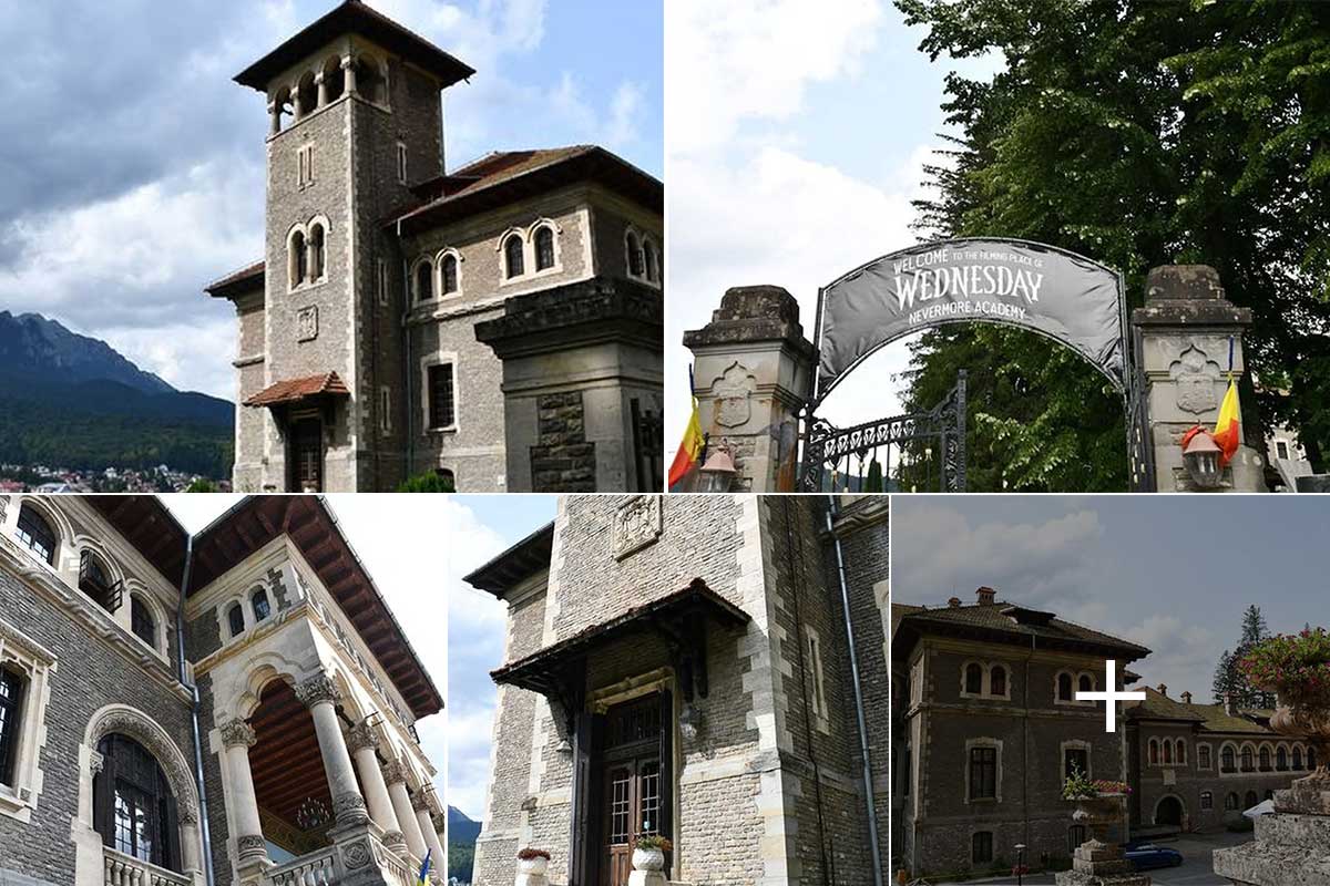 Schloss Cantacuzino | Locul de filmare al Wednesday Nevermore Academy